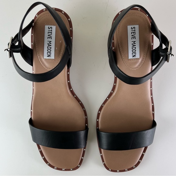 NEW STEVE MADDEN WEDGE SANDALS - Picture 11 of 12